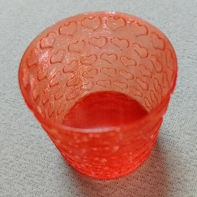 Hộp đựng quà trái tim - Mẫu in 3D Vase Mode đáng yêu