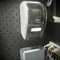 Ngàm gắn máy in nhãn Brother QL-8xx cho IKEA Skadis - Thumbnail 1
