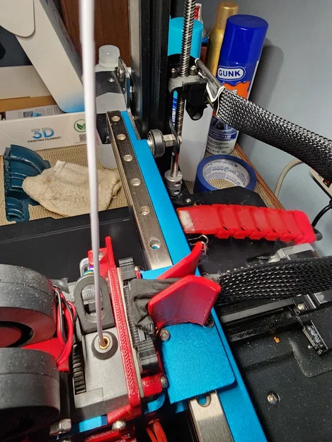 Bộ dẫn hướng dây cáp cho Ender 3 S1 Pro (Linear Rail Mod) - Image 1