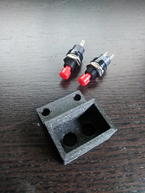 Hộp Đựng Nút Nhấn 7mm Lắp Âm Cho Tủ Đồ (Thiết Kế 3D DIY) - Image 3
