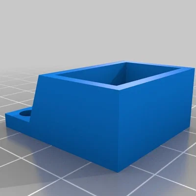 Hộp Đựng Nút Nhấn 7mm Lắp Âm Cho Tủ Đồ (Thiết Kế 3D DIY)