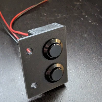 Giá đỡ nút 12mm 2 gang