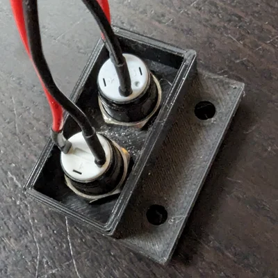 Giá đỡ nút 12mm 2 gang