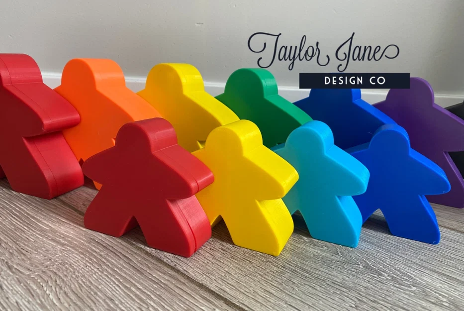 Hộp Meeple Board Game (Đóng Nắp Nam Châm) - Image 1
