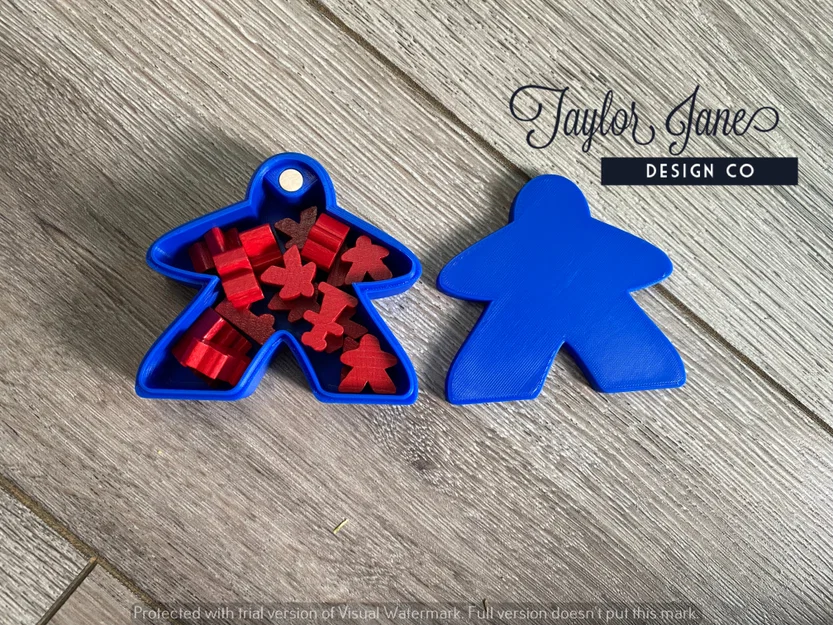 Hộp Meeple Board Game (Đóng Nắp Nam Châm) - Image 6
