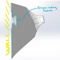 Giá treo dao cạo Gillette tối giản (Minimalistic Gillette Razor Holder) - Thumbnail 2