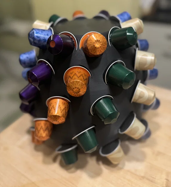 Khay xoay giữ capsule Nespresso Porcupine Pineapple (Original) - 50 viên - Image 1