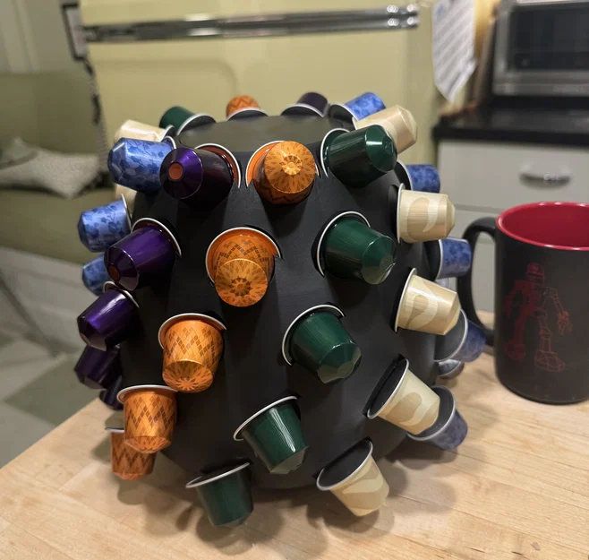 Khay xoay giữ capsule Nespresso Porcupine Pineapple (Original) - 50 viên - Image 3