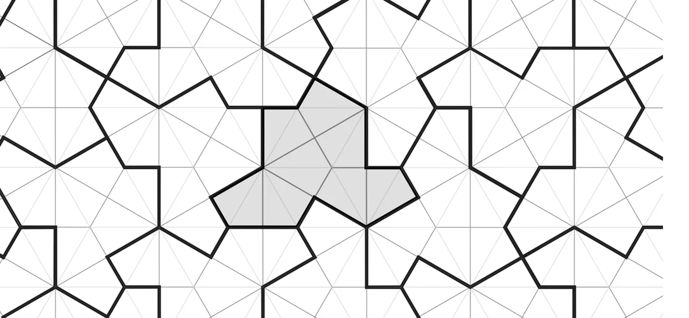 Pavage periodique -- Chapeau d'Einstein - Image 1