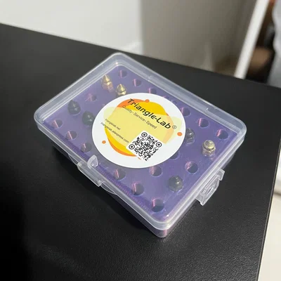 Khay 3D đựng đầu phun (nozzle) TriangleLab gọn gàng, chuyên nghiệp