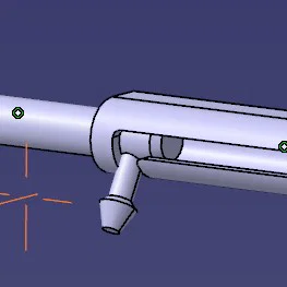 Khóa Chốt Cửa Có Bộ Giảm Chấn Tích Hợp (PETG & TPU)