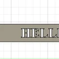 Kẹp sách hình đầu lâu Helldivers (Helldivers Skull Bookmark) in 3D - Thumbnail 2
