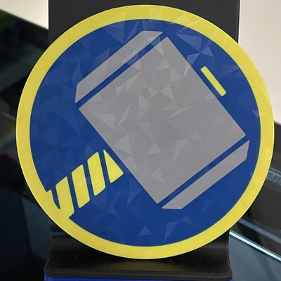 Đế lót ly Marvel Thor (Coaster) - Mô hình in 3D trang trí độc đáo