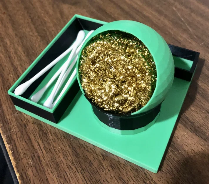 Chén Vệ Sinh Mũi Hàn & Khay Dụng Cụ (Solder Tip Cleaner & Tray) - Image 4
