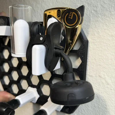 Khay gắn HSW giữ Capo/Tuner (HSW Guitar Capo/Tuner Combo Holder)