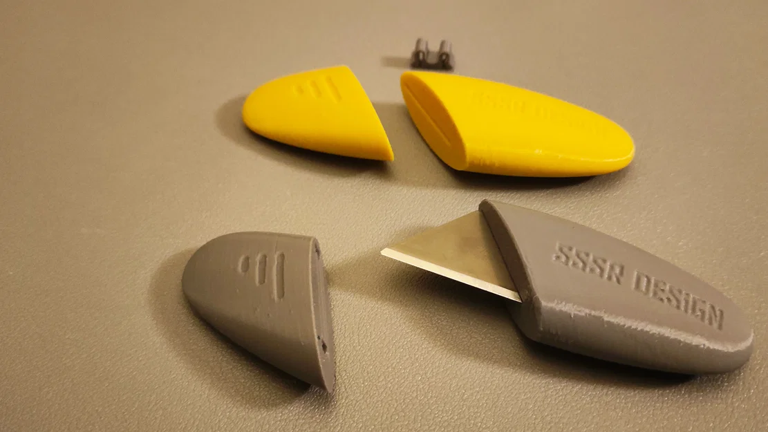 Utility Knife 2: Dao Rọc Giấy Mini Thiết Kế Tối Giản In 3D - Image 2