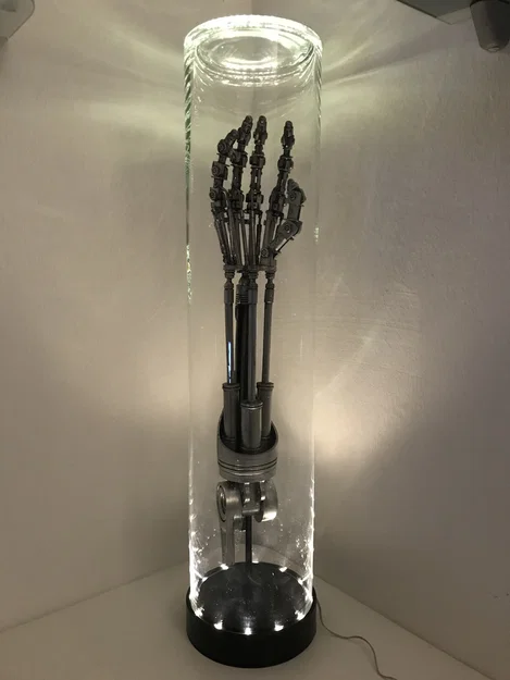 Đèn bàn DIY cánh tay Terminator kích thước thật - Image 1