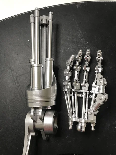 Đèn bàn DIY cánh tay Terminator kích thước thật - Image 29