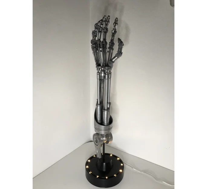 Đèn bàn DIY cánh tay Terminator kích thước thật - Image 31