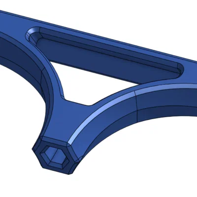 Tay cầm chữ T cho đầu vặn lục giác - Thiết kế 3D in tiện lợi
