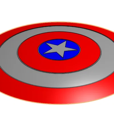 Mô hình Khiên Captain America - Dự án in 3D đẹp mắt cho fan Marvel