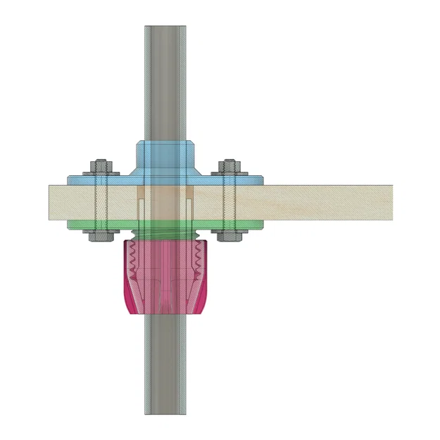 Cùm Kẹp Collet cho Ống Thép Đen 1/2 inch - Image 3
