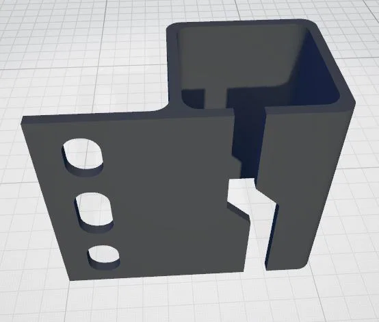 Kẹp giữ dây 1U (1U Cable Holder) - Image 1