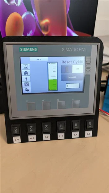 Giá đỡ màn hình Siemens KTP400 HMI - File thiết kế 3D tiện dụng - Image 1