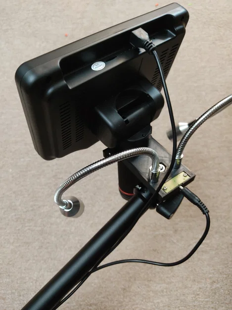 Adapter kính hiển vi Andonstar AD407 cho ngàm ốc tripod camera - Image 1