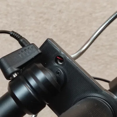 Adapter kính hiển vi Andonstar AD407 cho ngàm ốc tripod camera