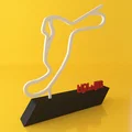 Mô hình trang trí đường đua RallyCross (Circuit RX) 3D để bàn - Thumbnail 2