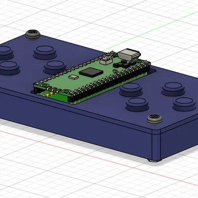 Bộ điều khiển Raspberry Pi Pico tự chế: Thiết kế nhỏ gọn, tiện lợi