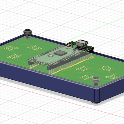 Bộ điều khiển Raspberry Pi Pico tự chế: Thiết kế nhỏ gọn, tiện lợi