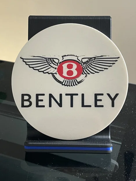 Lót ly Bentley in 3D sang trọng - Phụ kiện đẳng cấp cho tín đồ xe hơi - Image 1
