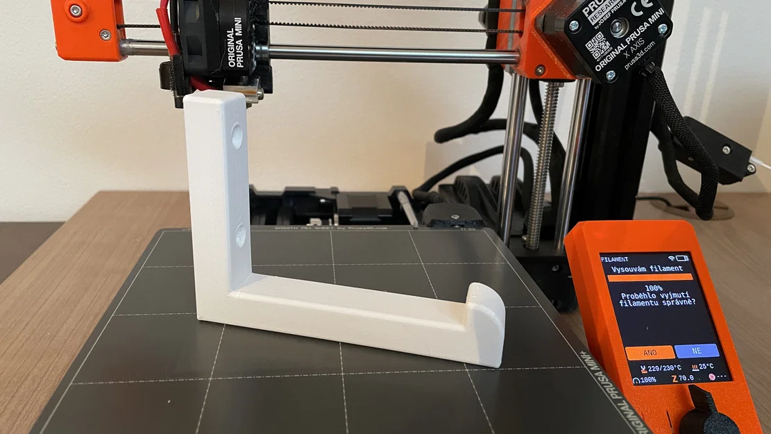 Giá treo cuộn nhựa in 3D gắn tường gọn gàng, chắc chắn - Image 1