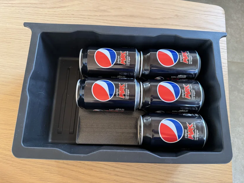 RefreshRack – Khay giữ 6 lon cho hộc chứa dưới ghế Tesla Model Y - Image 6