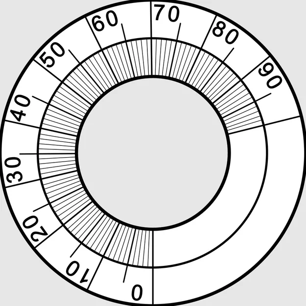 Núm K40 Laser kèm Đồng hồ chia vạch (Dial Gauge) - Image 5