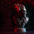 Mô hình 3D Ghost Rider - Tượng bán thân cực ngầu cho fan Marvel - Thumbnail 3