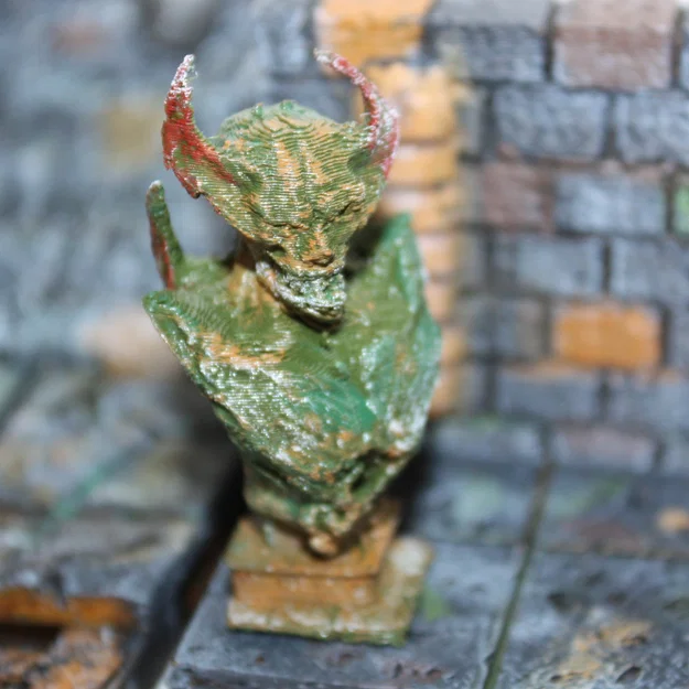 Mô hình tượng ác quỷ Gost Demon cho game nhập vai RPG - Image 1