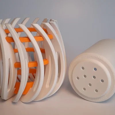 Pot Structure 3 – Chậu cấu trúc cho cây nhỏ