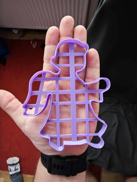 Khuôn cắt bánh quy hình thiên thần ANGEL v2 - Dụng cụ làm bánh 3D - Image 3