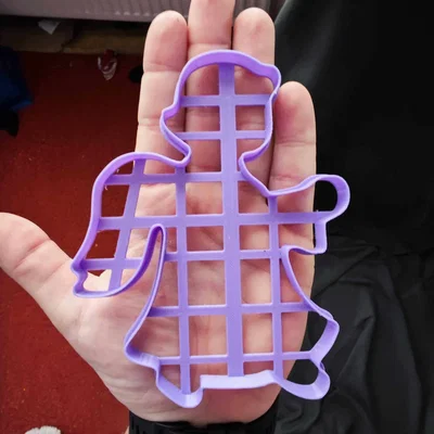 Khuôn cắt bánh quy hình thiên thần ANGEL v2 - Dụng cụ làm bánh 3D