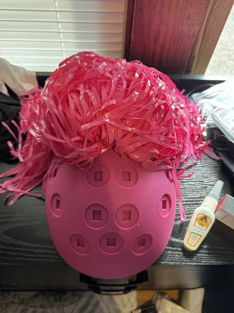 Pompom Helmet – Nón/Helmet pompom siêu ngầu - Image 2