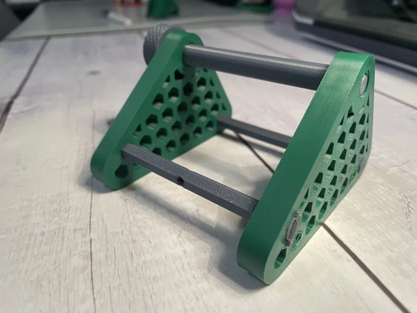 Giá đỡ cuộn thiếc hàn đa năng 3D - Tích hợp khay giữ dụng cụ - Image 4