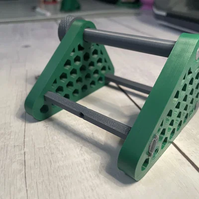 Giá đỡ cuộn thiếc hàn đa năng 3D - Tích hợp khay giữ dụng cụ