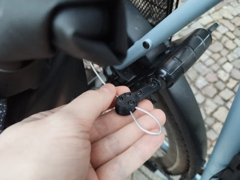 Adapter Ortlieb cho khóa khung AXA (Ortlieb adapter for AXA frame locks) - Image 2