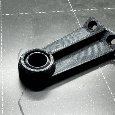 Giá đỡ dẫn hướng sợi nhựa 3D có ren vặn đầu nối Bowden