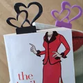 Mẫu kẹp sách trái tim 3D xinh xắn - Bookmark Hearts - Thumbnail 2