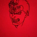 Mô hình trang trí treo tường Guts từ Berserk (Line Art) - Thumbnail 1