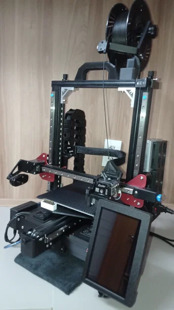 Ngàm treo màn hình BIGTREETECH HDMI 7 dạng đứng cho Ender 3 PRO - Image 2